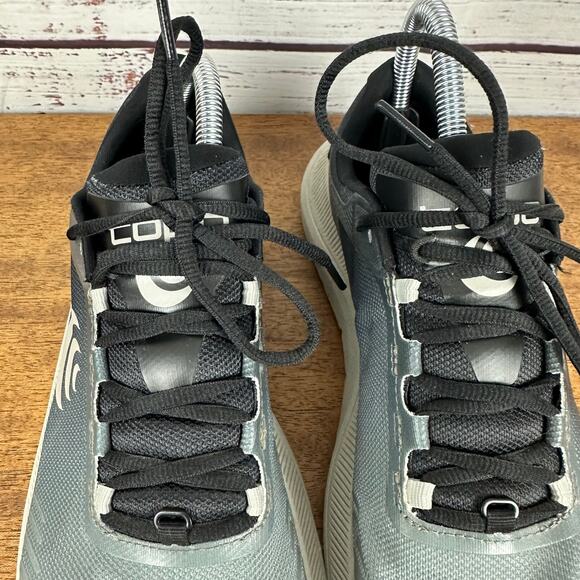 Womens TOPO Athletic Charcoal Gray MT-5 Trail Running Sneaker Shoes Vibram 9.5 - Picture 3 of 10